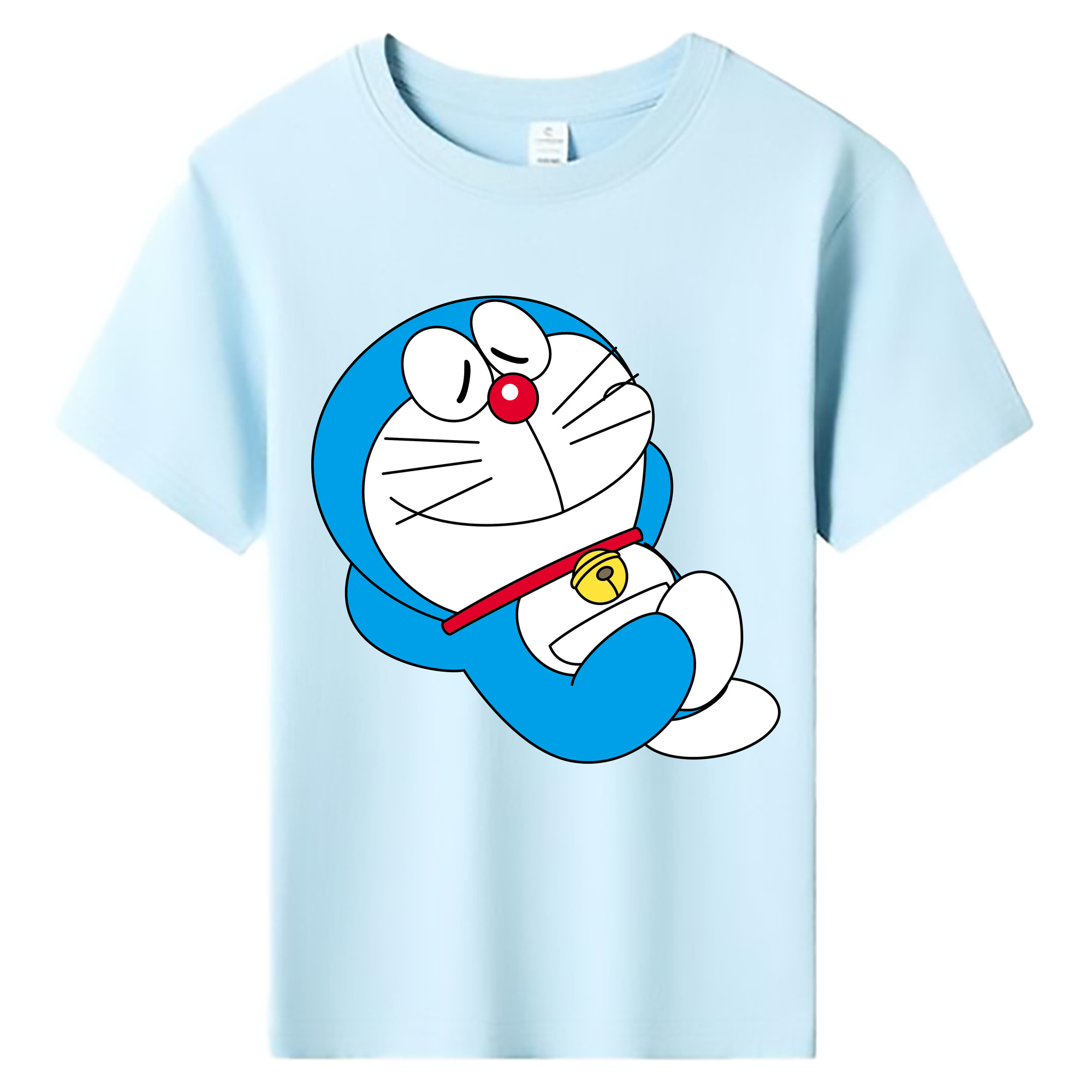 （画像用） ドラえもん Doraemon 綿100％キッズTシャツ（フロントプリント）